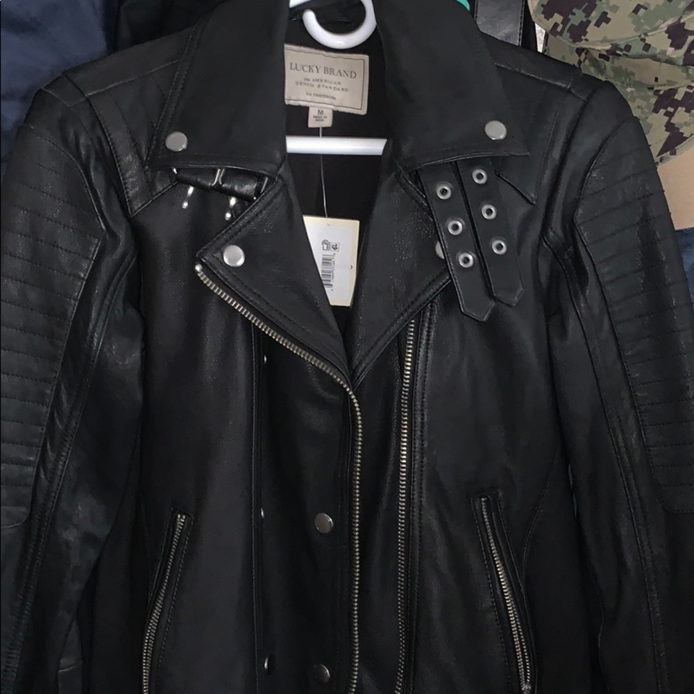 Lucky Brand Leather Jacket